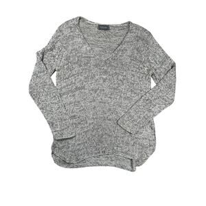 Wooden Ships Gray V-Neck Sweater